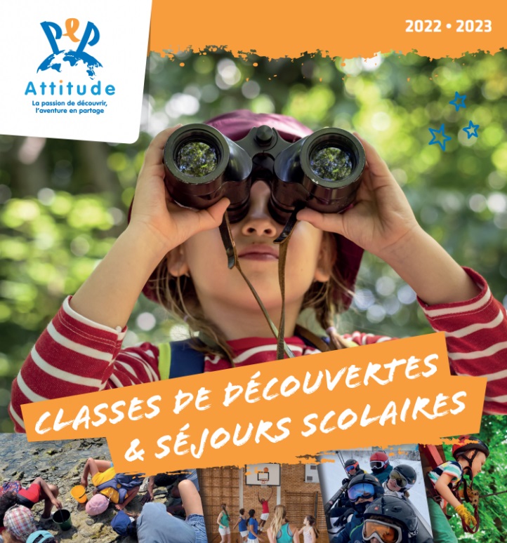 Le catalogue Classes de découvertes & Séjours scolaires PEP 2022-2023 est disponible !