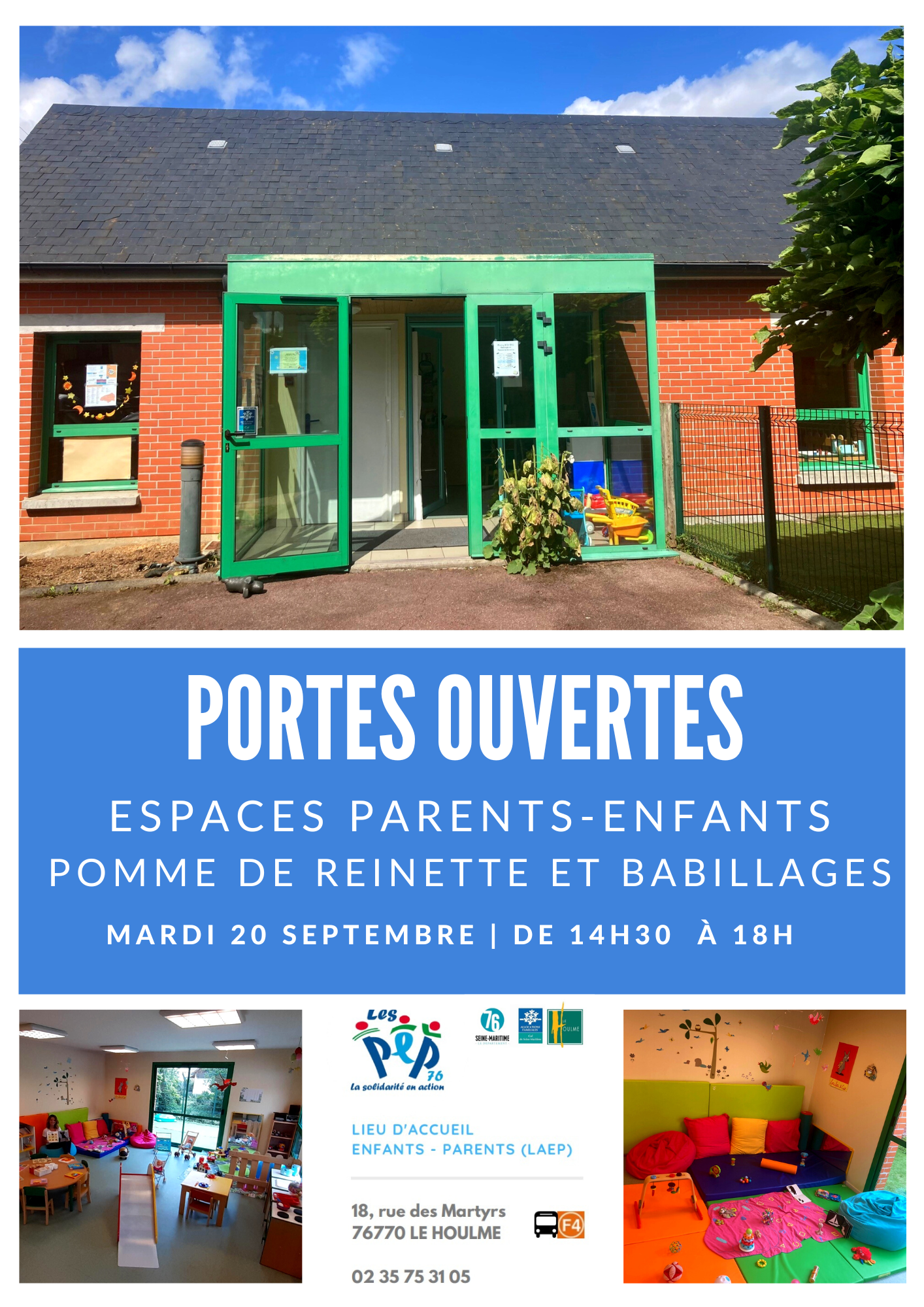 Portes ouvertes du LAEP du Houlme