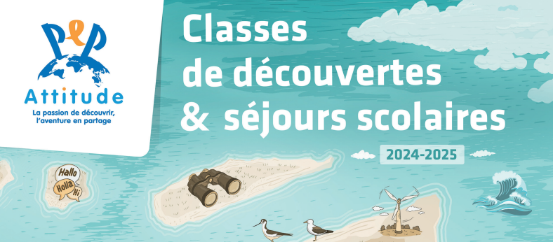 Le catalogue « Classes de Découvertes » 2024/2025 du réseau PEP est paru !