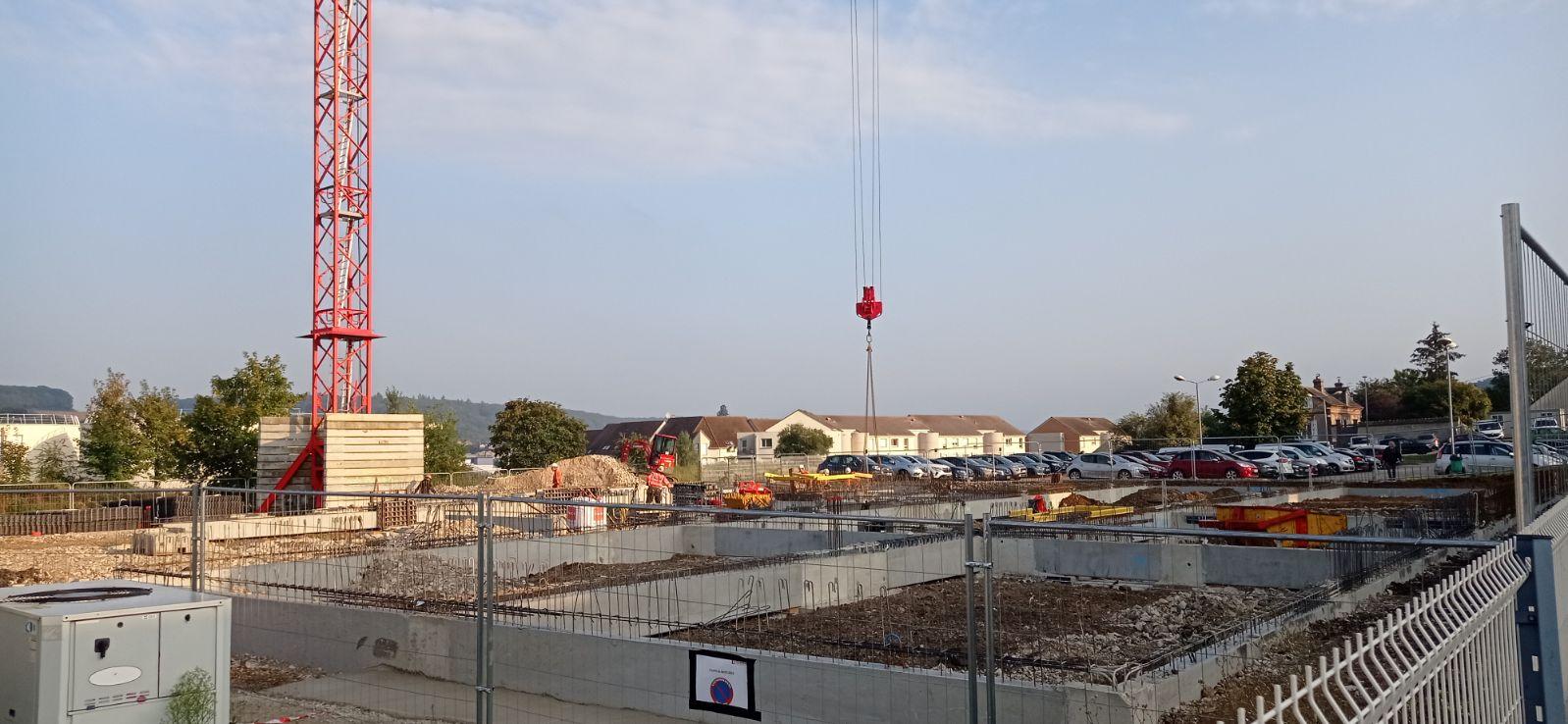 Lancement du chantier pour les nouveaux locaux du CMPP Victor Hugo à Evreux !
